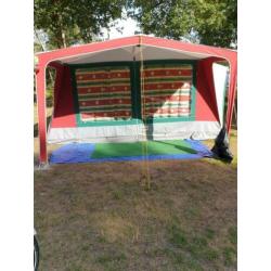 6 persoons retro bungalow tent