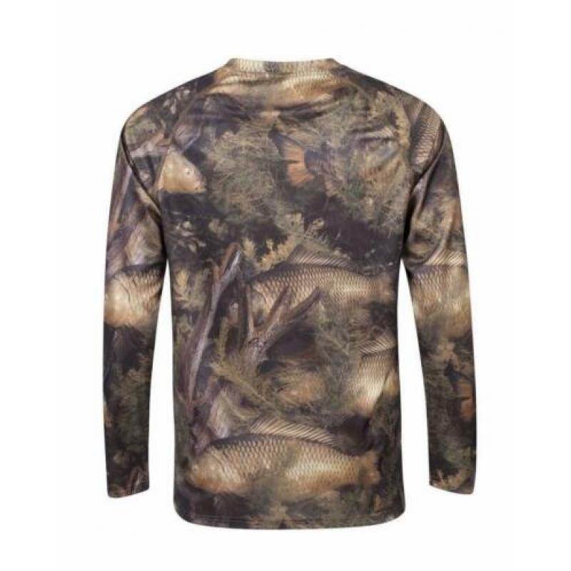 Fishouflage karper shirt