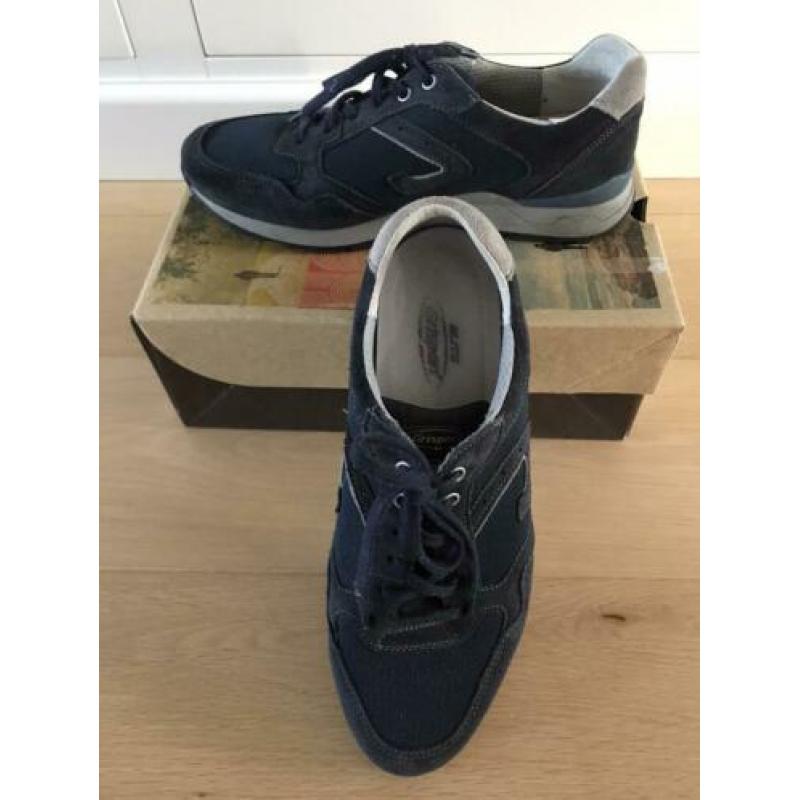Grisport Herenschoenen/Sneakers - Leer - Blauw - Maat 44