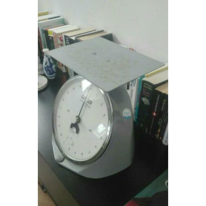 vintage weegschaal PTT, Salter 20kg