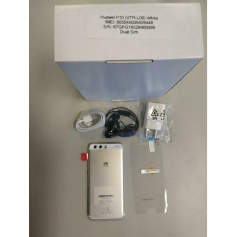 Huawei P10 VTR-L09 White- Nieuw - Garantie