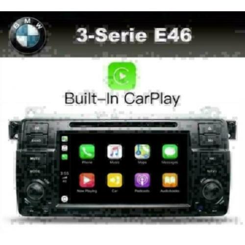 BMW E46 navigatie 3-serie android 8.1 wifi dab+ 32GB carplay