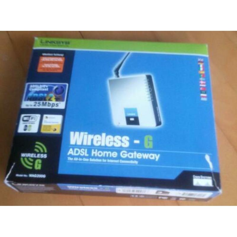 Linksys Draadloos ADSL home gateway