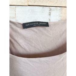 Alexander McQueen lichtroze top, maat 42 - wyp