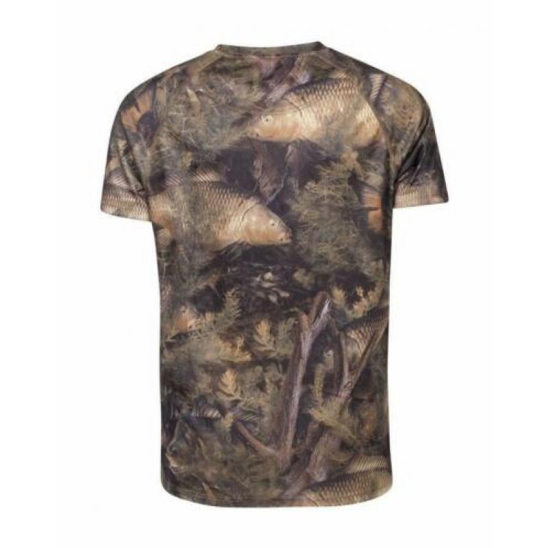 Fishouflage karper shirt