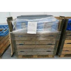 demontabele houten krat 100x120x 90, hooi, hout, planten