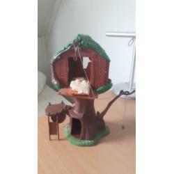 Robin Hood boomhut en wagen