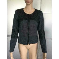 C377 Supertrash Set Maat M=38/40 jasje+rok mantelpak kostuum