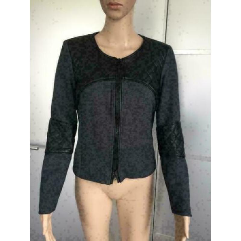 C377 Supertrash Set Maat M=38/40 jasje+rok mantelpak kostuum