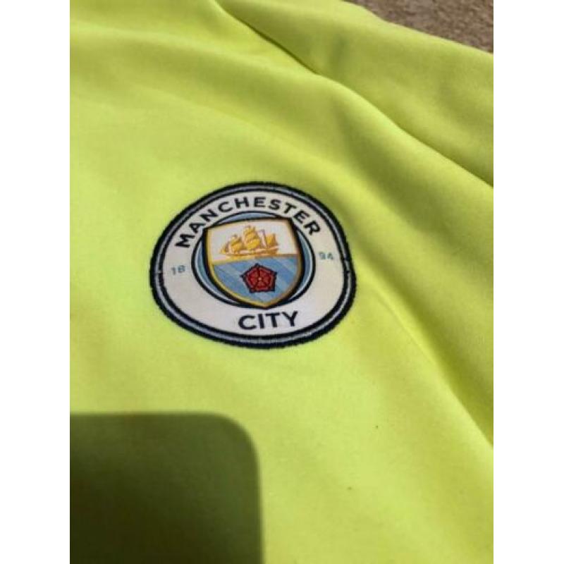 Manchester city nike drilltop maat 137-147 cm maat m
