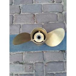 Bronzen propeller schroef vintage NIEUW