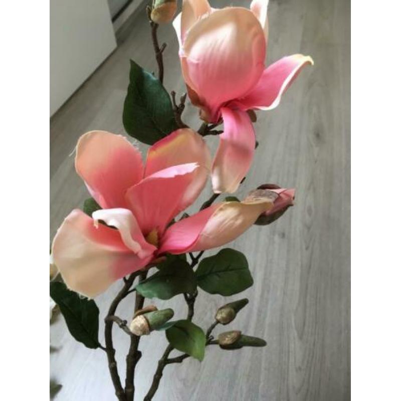 Kunstbloemen groot boeket /diverse los te koop