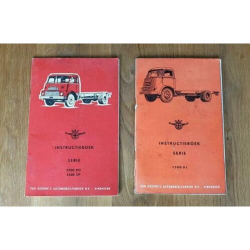 Originele handleiding DAF TRUCK (1957/1966) 1500 2200 2400