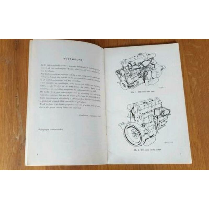 Originele handleiding DAF TRUCK (1957/1966) 1500 2200 2400