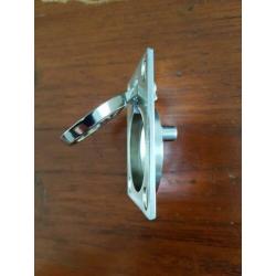 Luikring rvs 47 x 60 mm 10 stuks