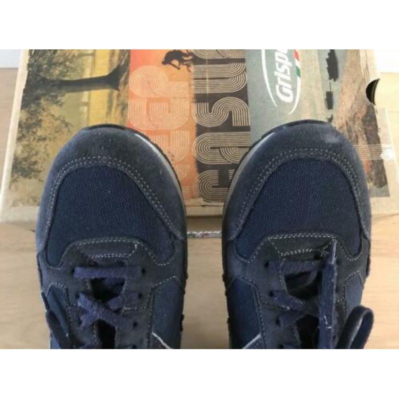 Grisport Herenschoenen/Sneakers - Leer - Blauw - Maat 44