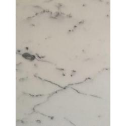 Mooie marmeren plaat blad wit Carrara marmer vensterbank