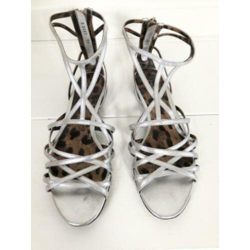 Dolce & Gabbana sandalen zilver, maat 39 - NP 595,- deloox