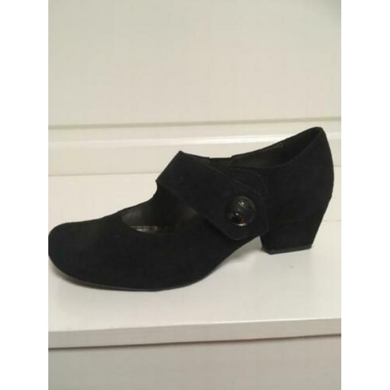 Zwarte schoenen/pumps, ara, mt 41/G