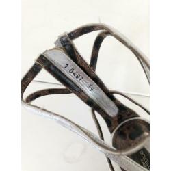 Dolce & Gabbana sandalen zilver, maat 39 - NP 595,- deloox
