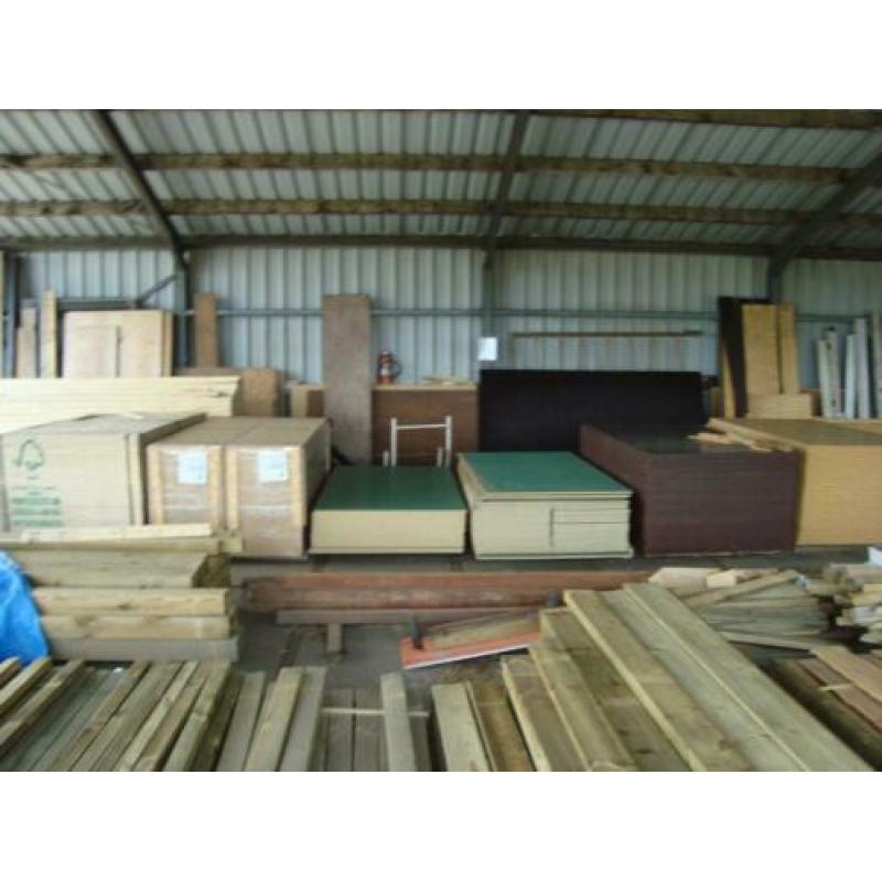 Plaatmaterialen: Underlayment, Betonplex, Spano, OSB3