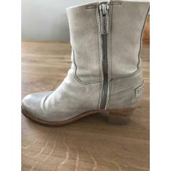 Toffe Shabbies Amsterdam laarzen grijs maat 39