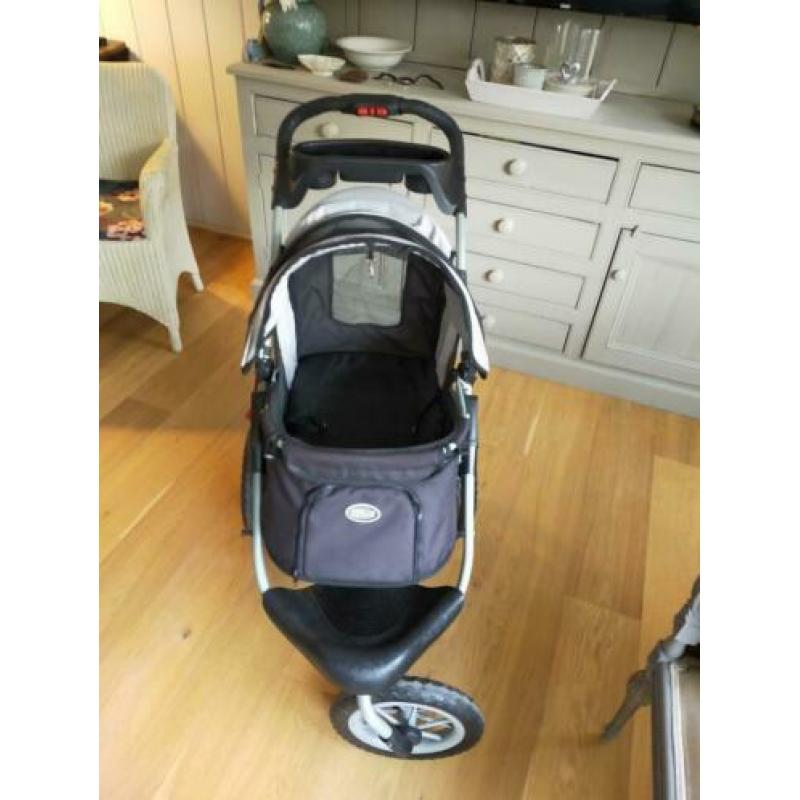 Innopet buggy comfort EFA zwart/grijs