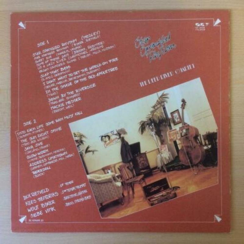 LP gesigneerd: The Deep River Quartet Star Spangled Rhythm