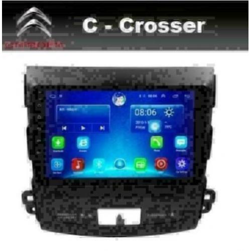 Citroen C Crosser navigatie android 8.1 wifi dab+ carkit 9"