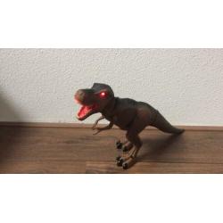 Dinosaurus beweegt en met geluid