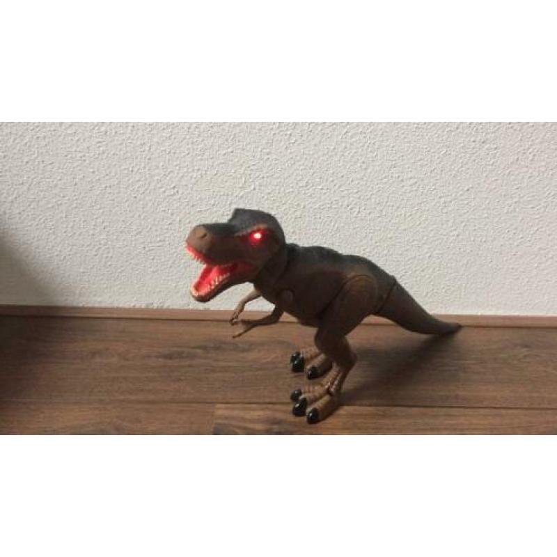 Dinosaurus beweegt en met geluid