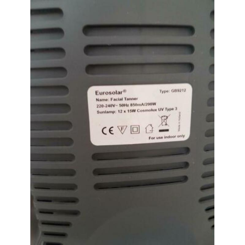 Gezichtsbruiner Eurosolar 9212 met timer