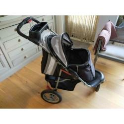 Innopet buggy comfort EFA zwart/grijs
