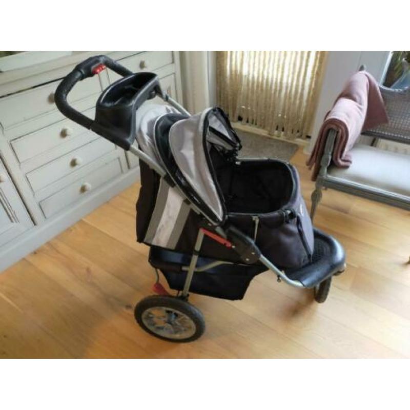 Innopet buggy comfort EFA zwart/grijs