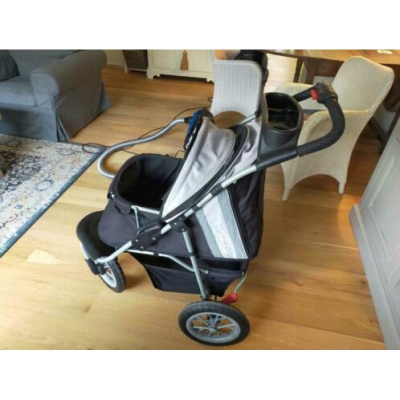 Innopet buggy comfort EFA zwart/grijs