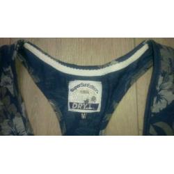 NIEUW SUPERDRY Tropisch hemdtopje, mt M