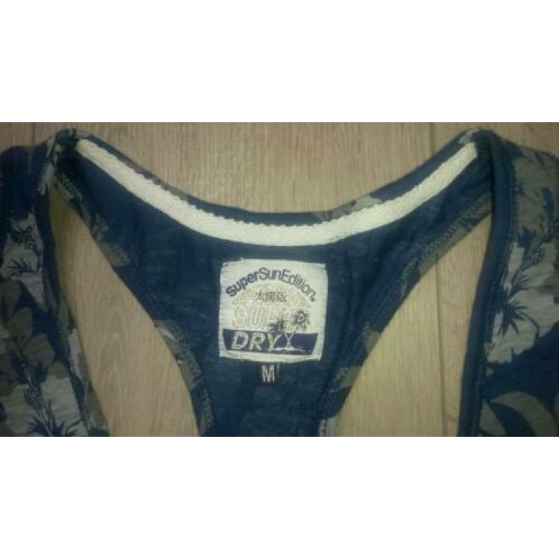 NIEUW SUPERDRY Tropisch hemdtopje, mt M