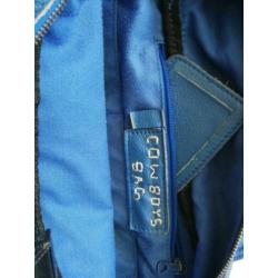 cowboy's bag blauw Large
