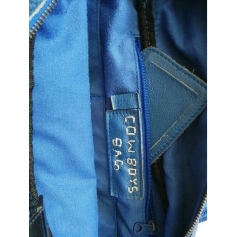 cowboy's bag blauw Large