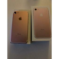IPhone 7 roos gold 32gb compleet met doos