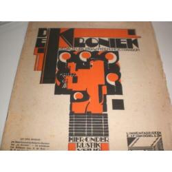 Art Deco tijdschrift De Kroniek september 1928 Louis Vuitton
