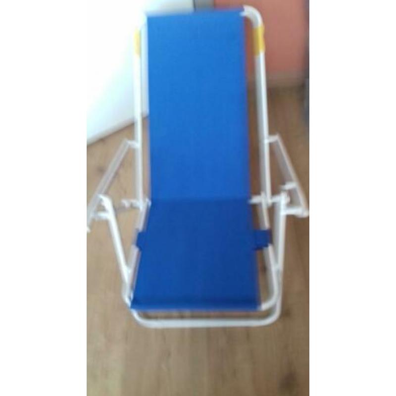Nieuw in de verpakking 2 strand- ,campingstoelen