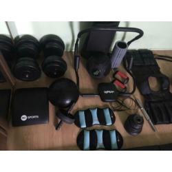 Workout equipment voor thuis