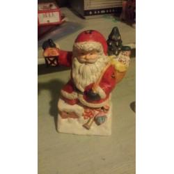 Kerstman groot keramiek
