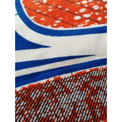 Afrikaanse Wax Stof | Vlisco | 90x120 cm
