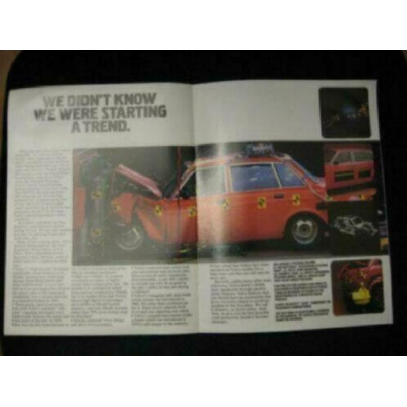 1980 Volvo The Driver's Car Brochure USA
