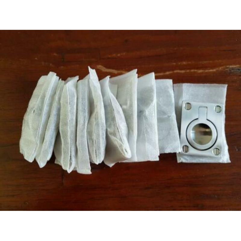 Luikring rvs 47 x 60 mm 10 stuks