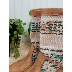 Kiboots Ibiza kelim laarzen maat 38 western boots boho