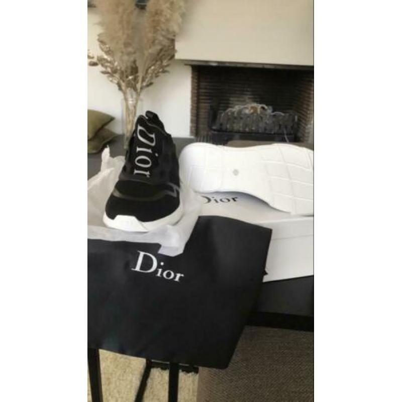Nieuwe CHRISTIAN DIOR B21 NEO SNEAKERS ZWART maat 43
