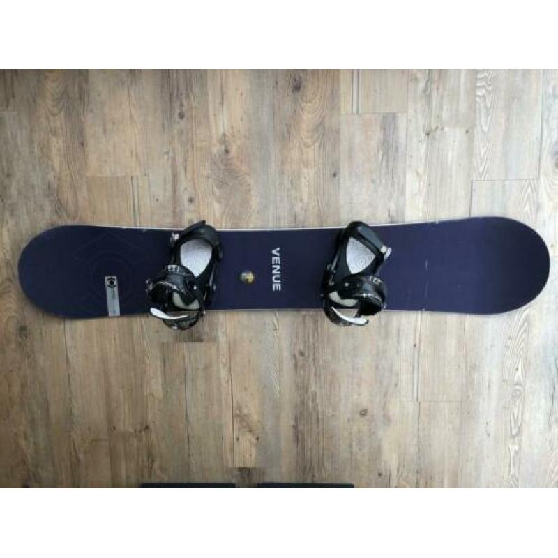Snowboard met bindingen 153 cm